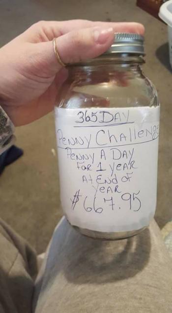 penny a day challenge
